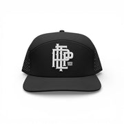 Black on White Snapback